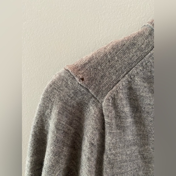 J. Crew Grey Sweater/ Size XL - Picture 7 of 7
